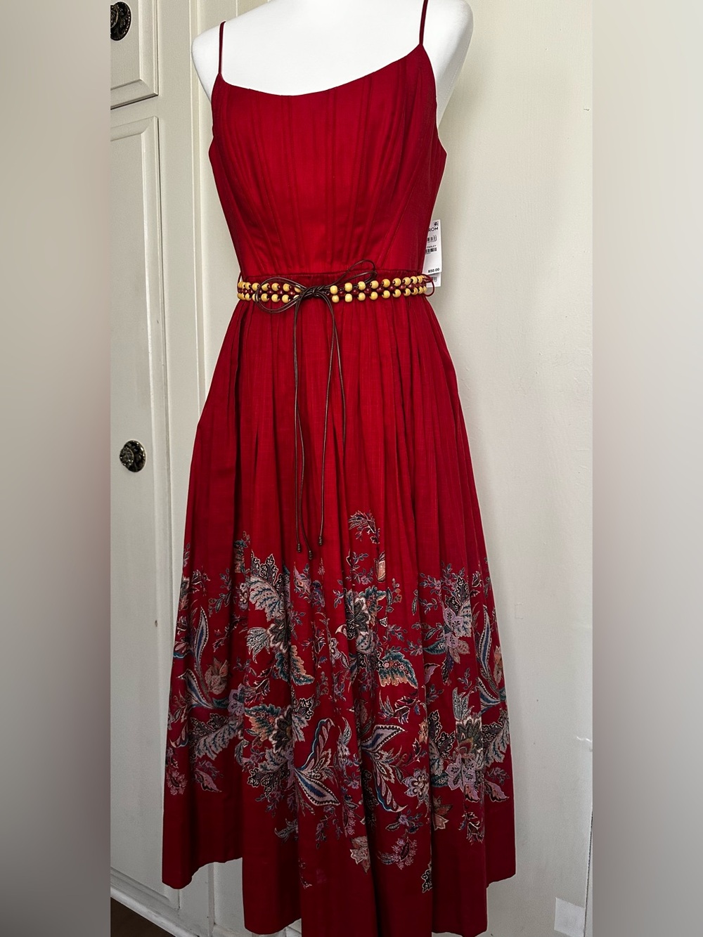 NWT $850 Zimmermann Rhiannon Paisley Print
Corset Dress Size AU 3 US 10 - Picture 7 of 17